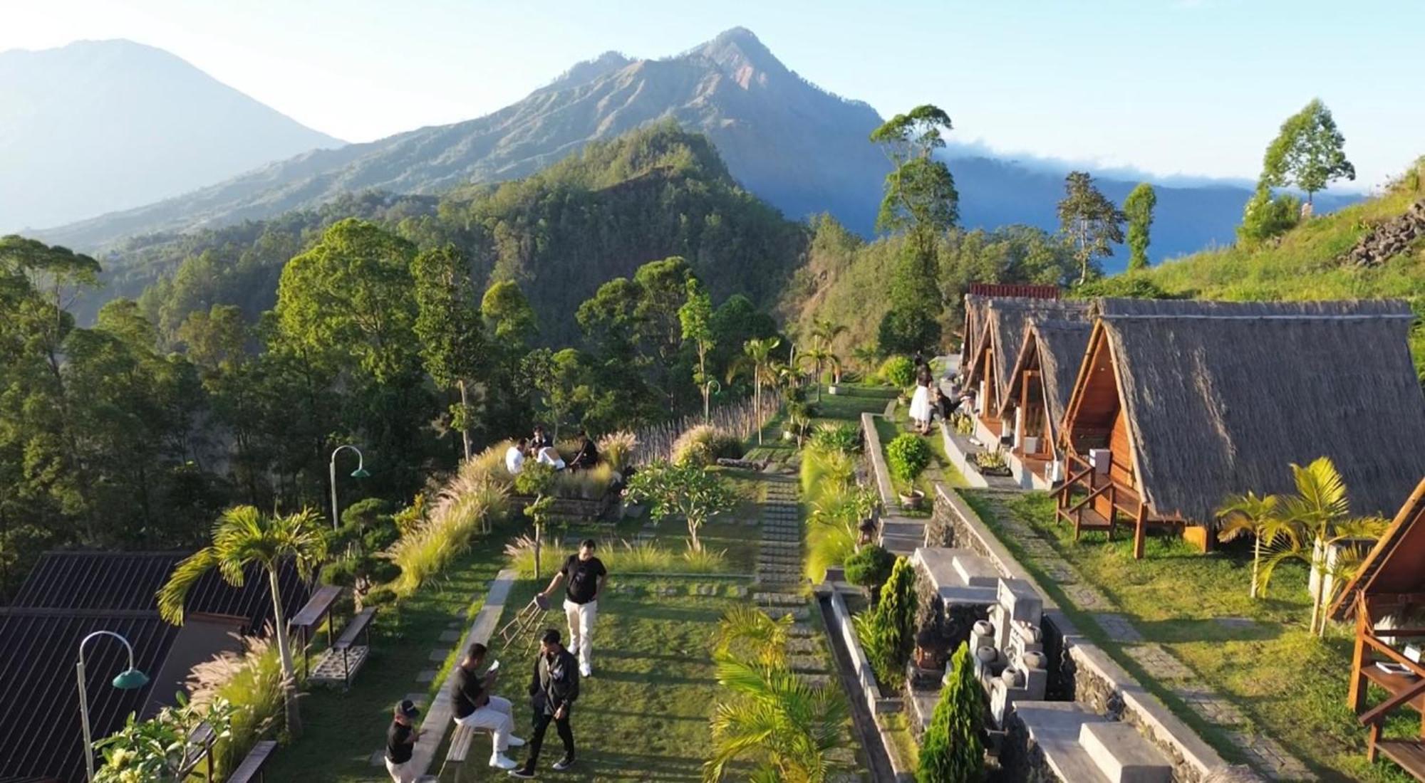 Alengkong Bali Camp Hotel Bangli Luaran gambar